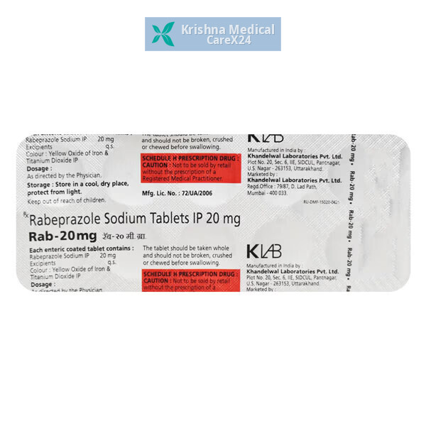 Rab 20 Tablet