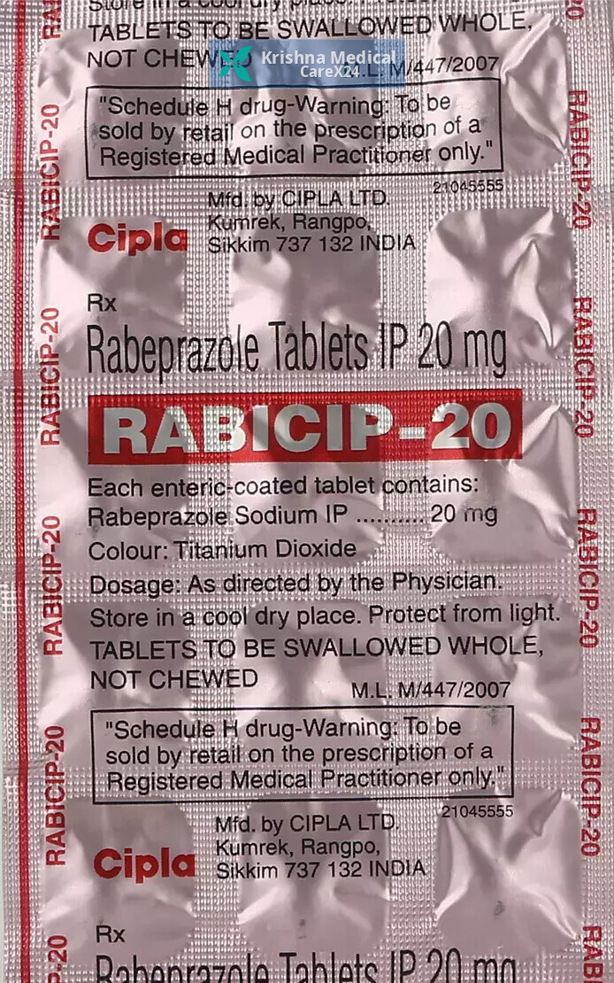 Rabicip 20 Tablet