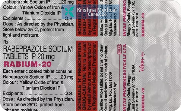 Rabium 20 Tablet