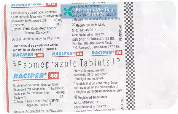 Raciper 40 Tablet