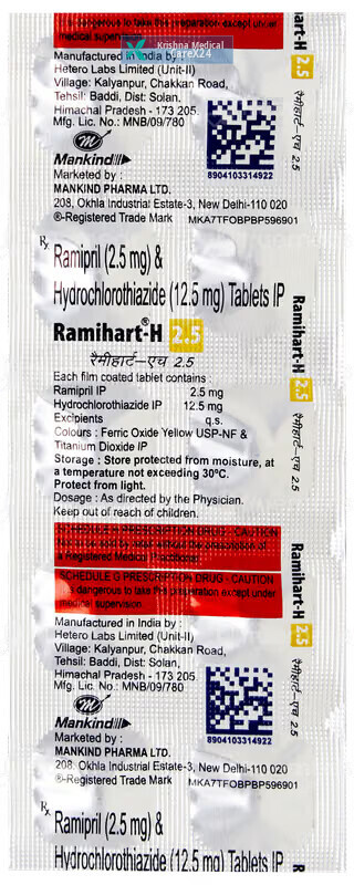 Ramihart-H 2.5 Tablet