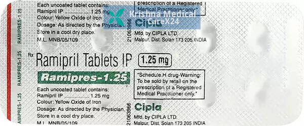 Ramipres 1.25 Tablet