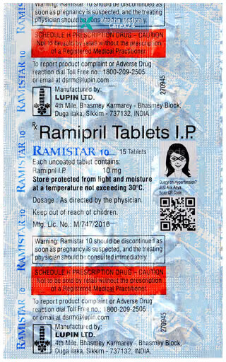 Ramistar 10 Tablet