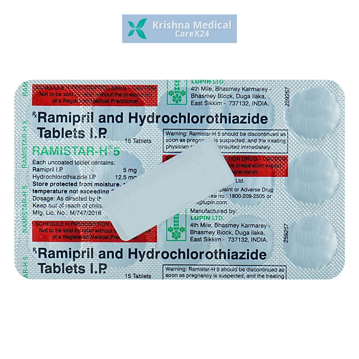 Ramistar H 5 Tablet