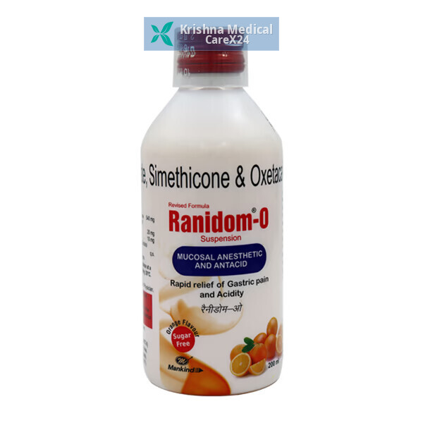 Ranidom O Sugar Free Orange Suspension