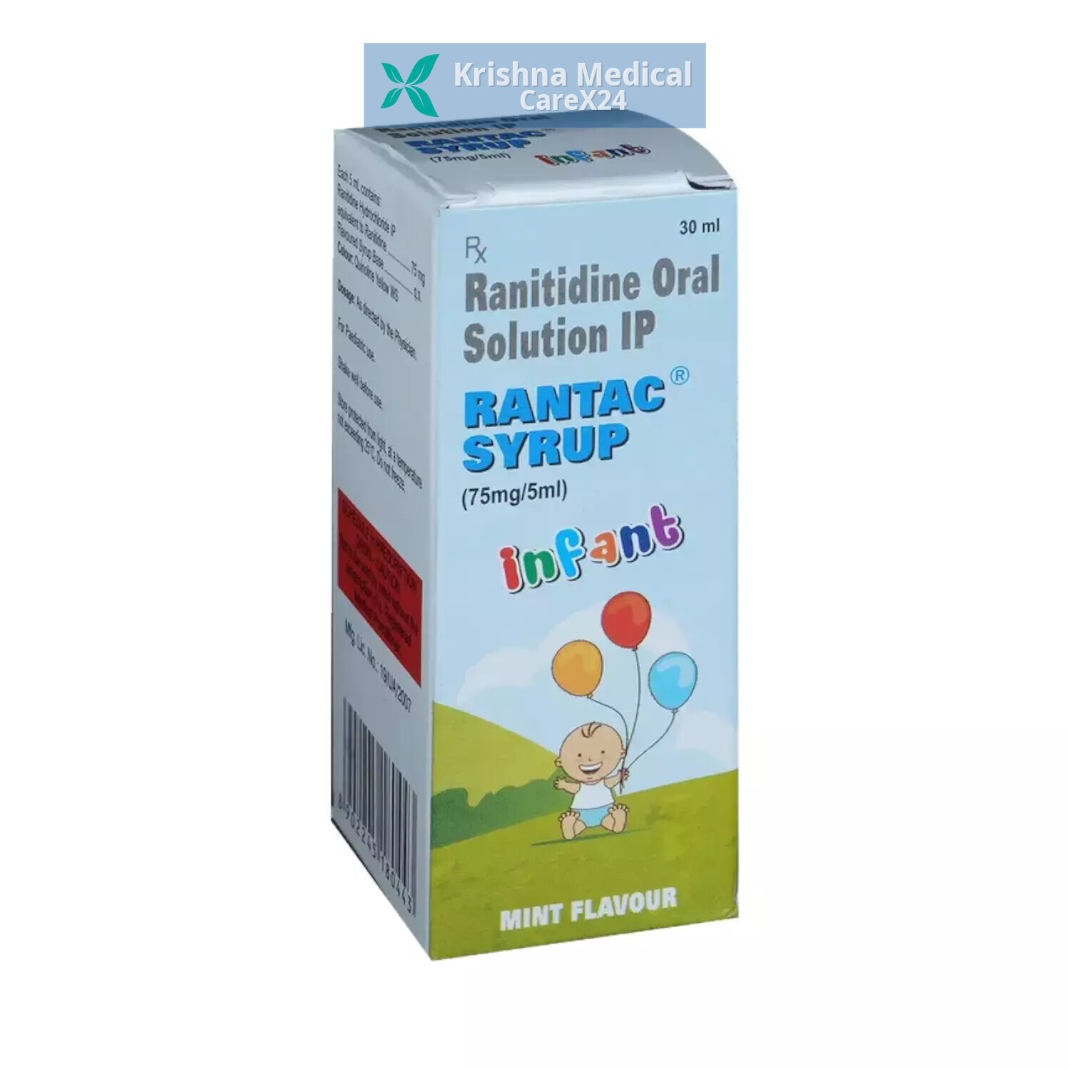 Rantac Infant Mint Syrup