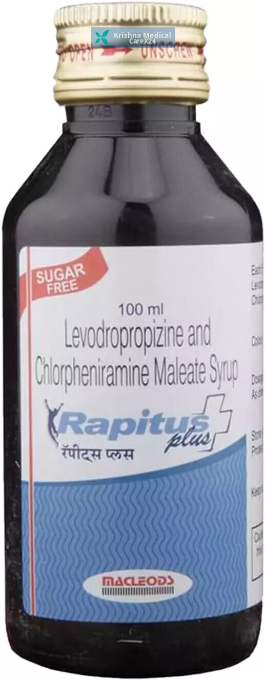 Rapitus Plus Syrup Sugar Free
