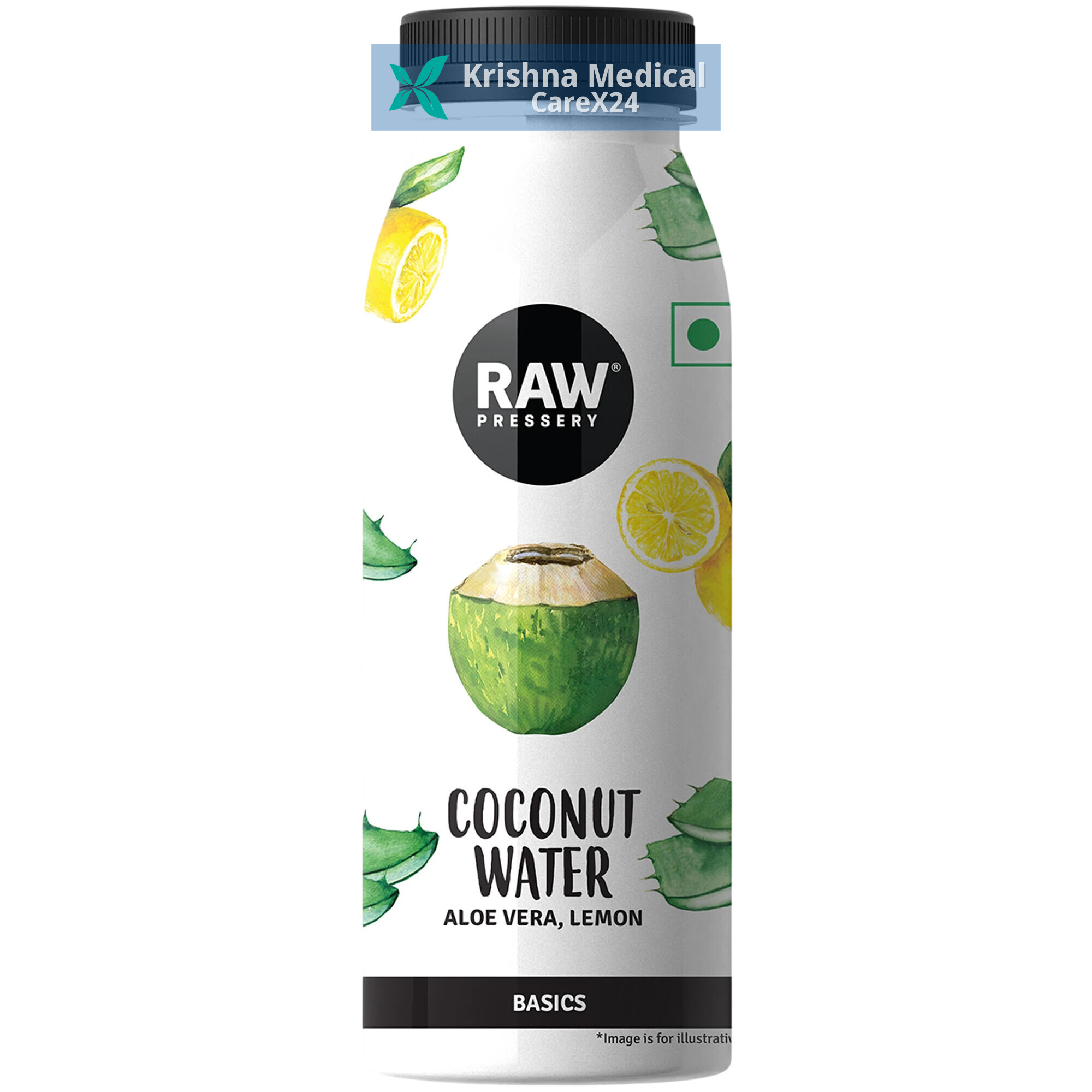 Raw Pressery Coconut Water Aloe Vera, Lemon