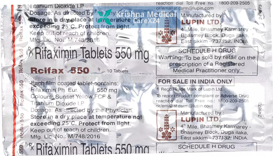 Rcifax 550 Tablet