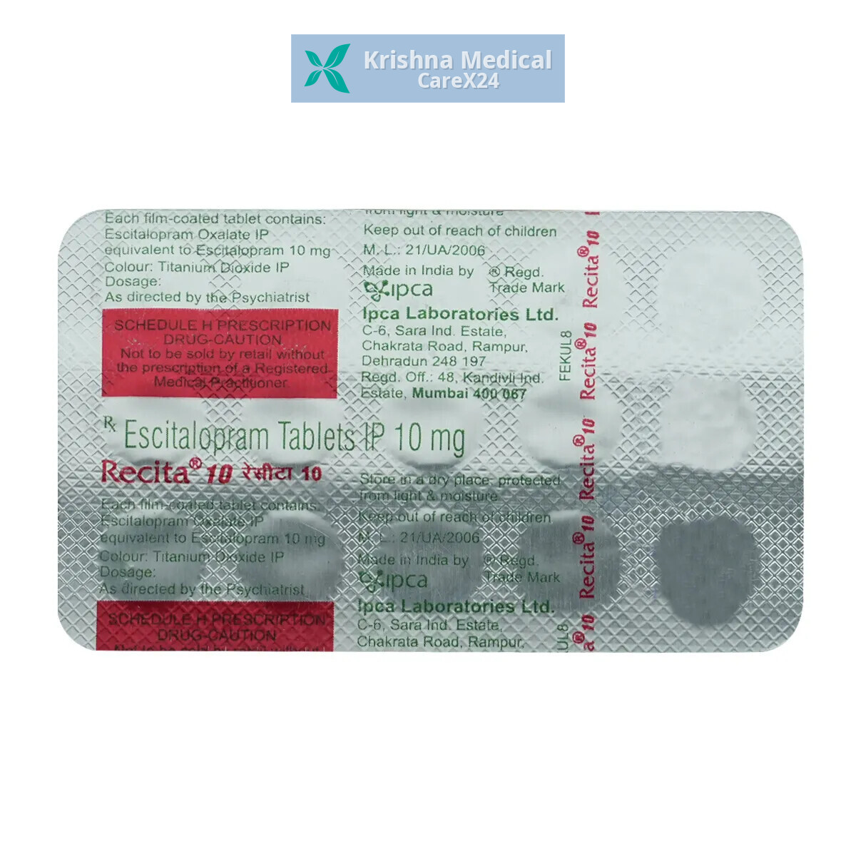 Recita 10 Tablet