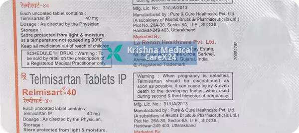 Relmisart 40 Tablet