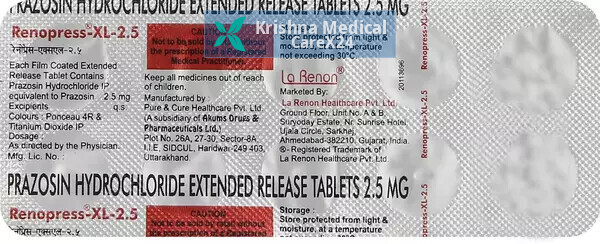 Renopress XL 2.5 Tablet