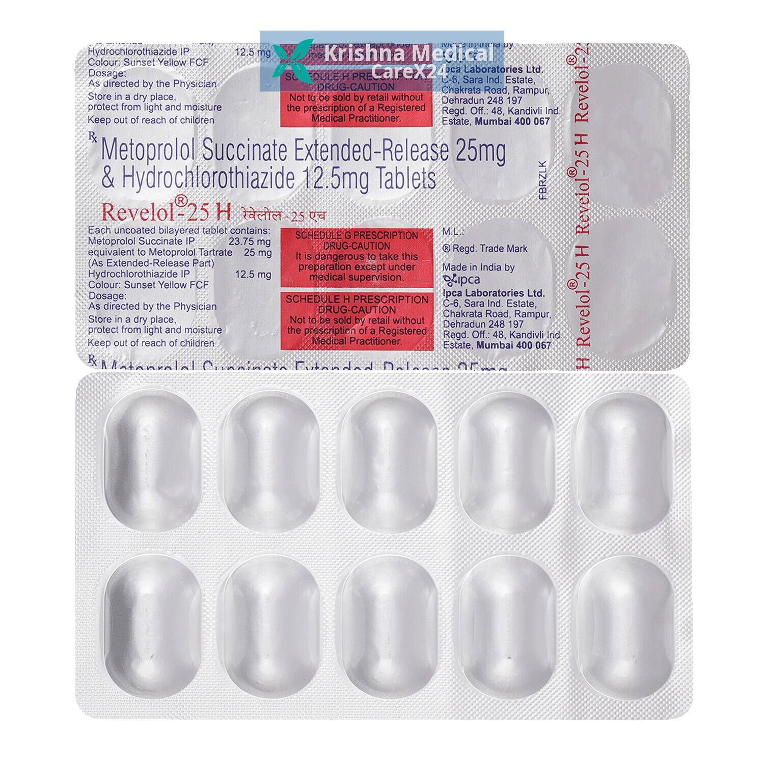 Revelol 25 H Tablet