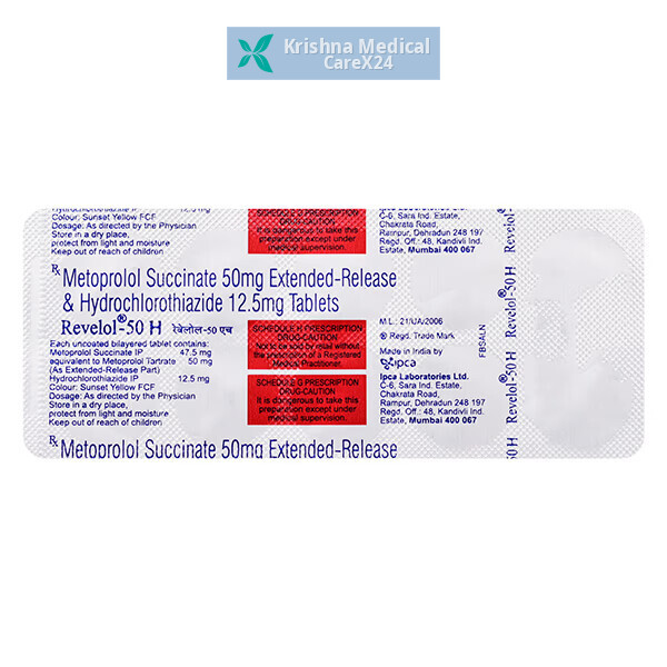 Revelol 50 H Tablet