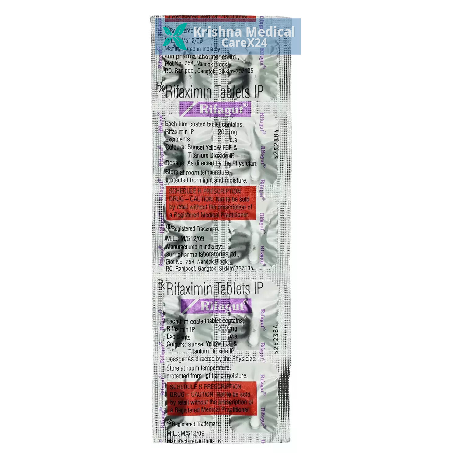Rifagut 200 Tablet
