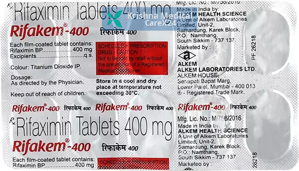 Rifakem 400 Tablet