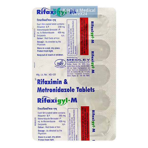 Rifaxigyl M Tablet