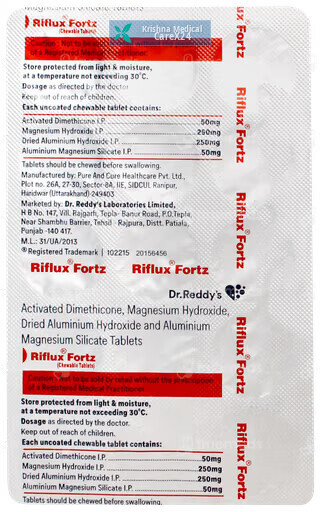 Riflux Fortz Tablet
