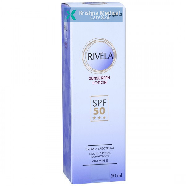 Rivela SPF 50 Sunscreen Lotion
