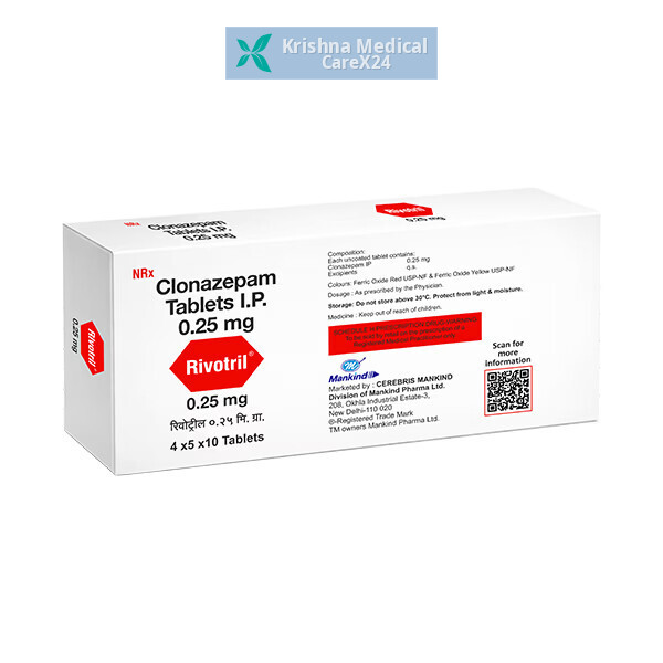 Rivotril 0.25 Tablet
