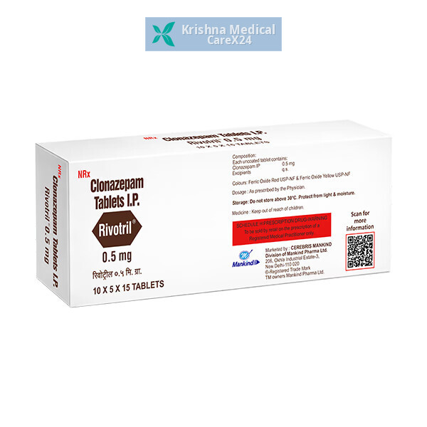 Rivotril 0.5 Tablet