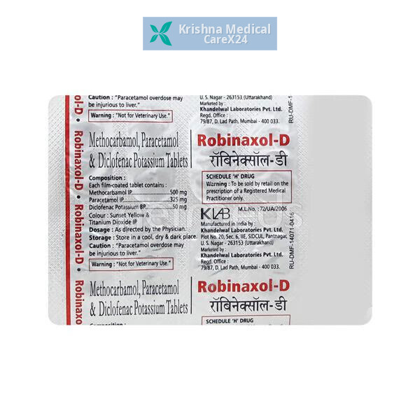 Robinaxol D Tablet