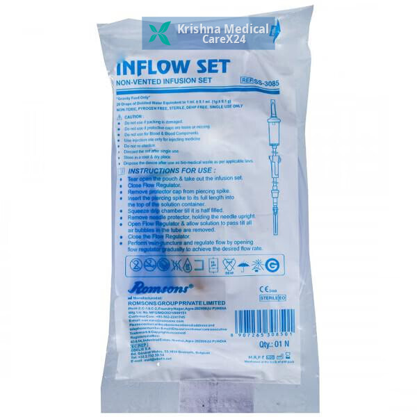 Romsons Inflow Infusion Set (SS-3085)