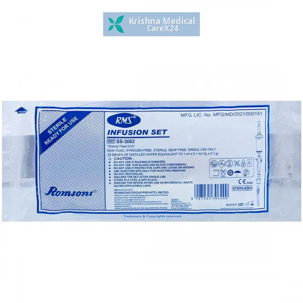 Romsons RMS Infusion Set (SS-3062)