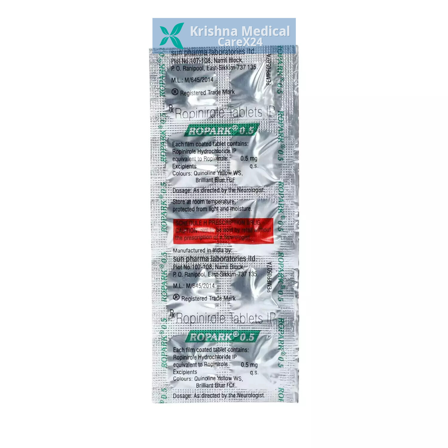 Ropark 0.5 Tablet