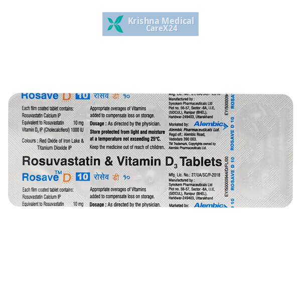 Rosave D 10 Tablet