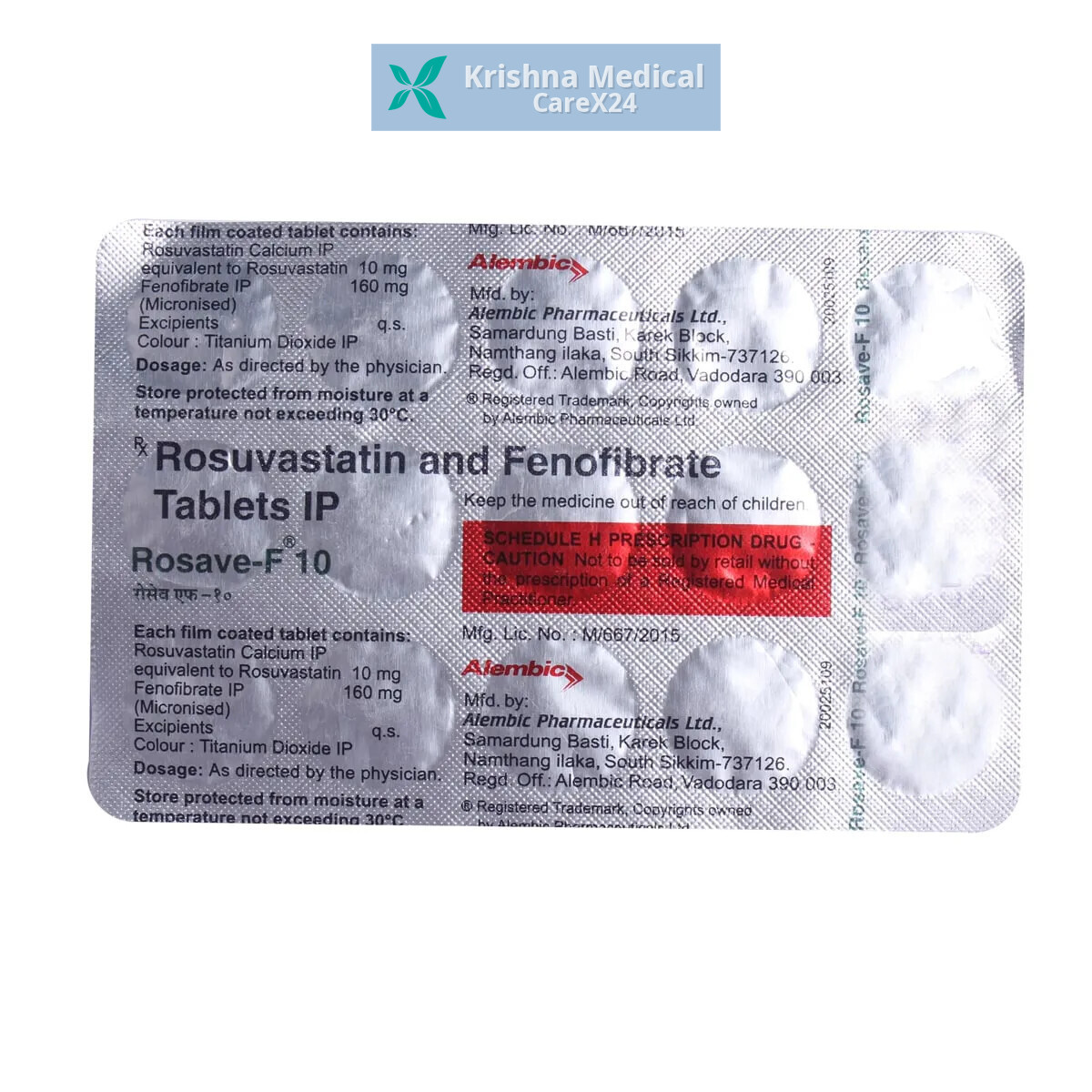 Rosave F 10 Tablet
