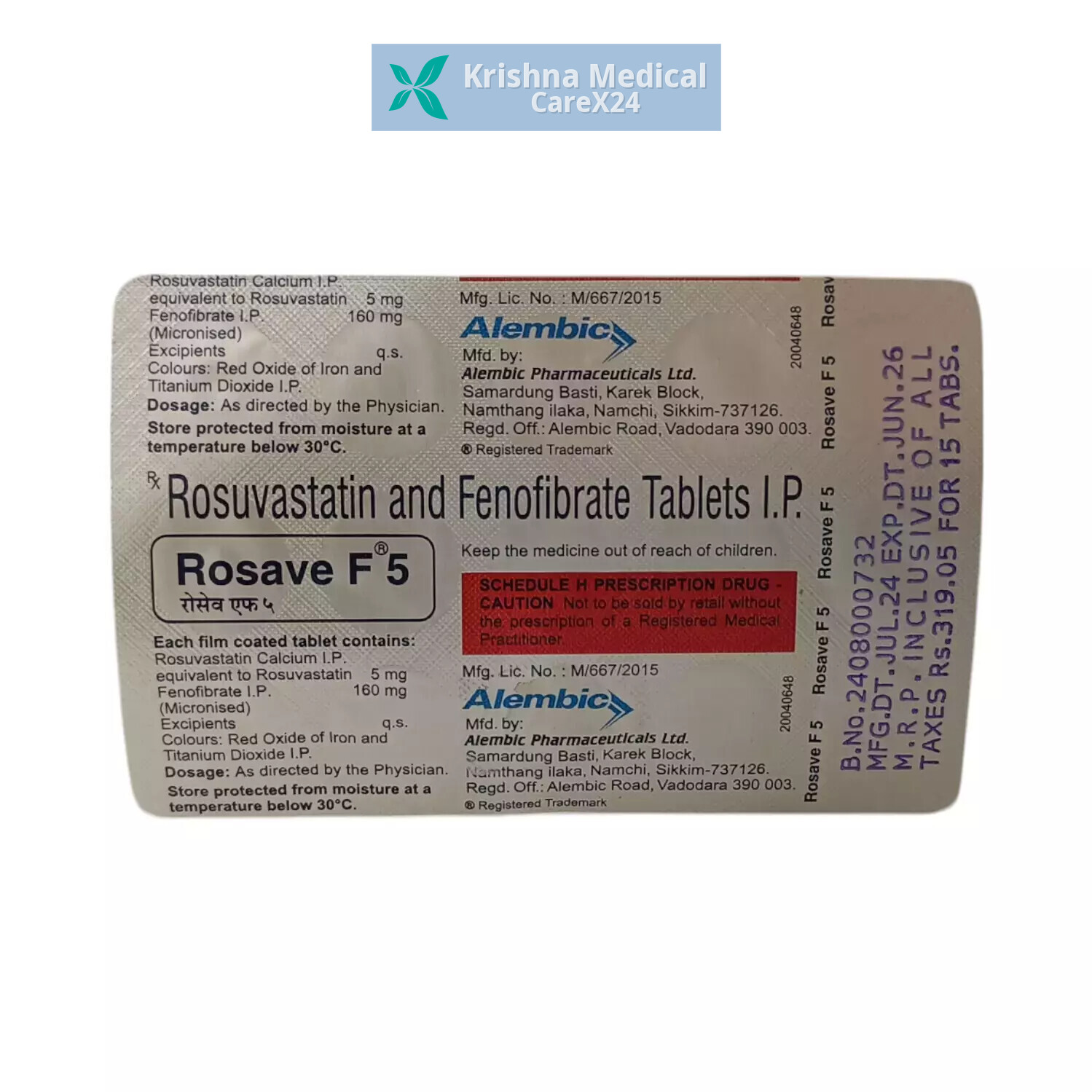 Rosave F 5 Tablet