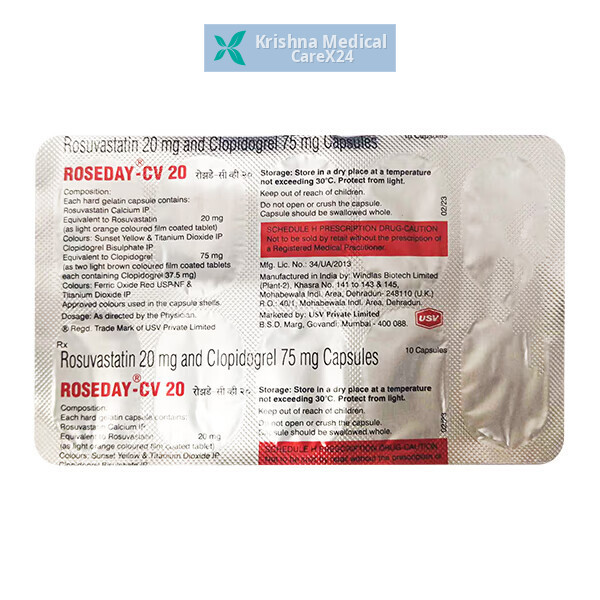 Roseday CV 20 Capsule
