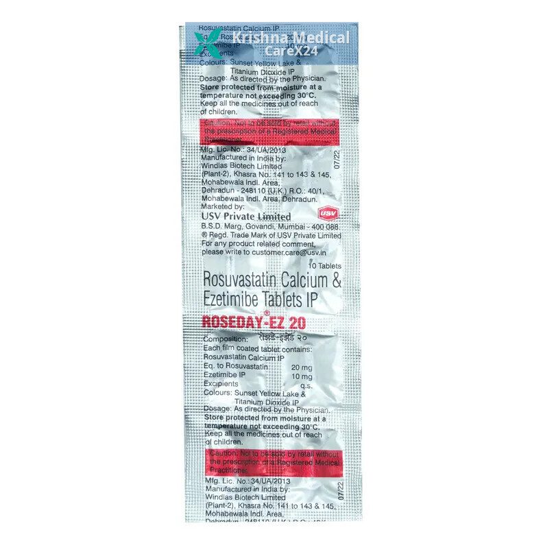 Roseday EZ 20 Tablet