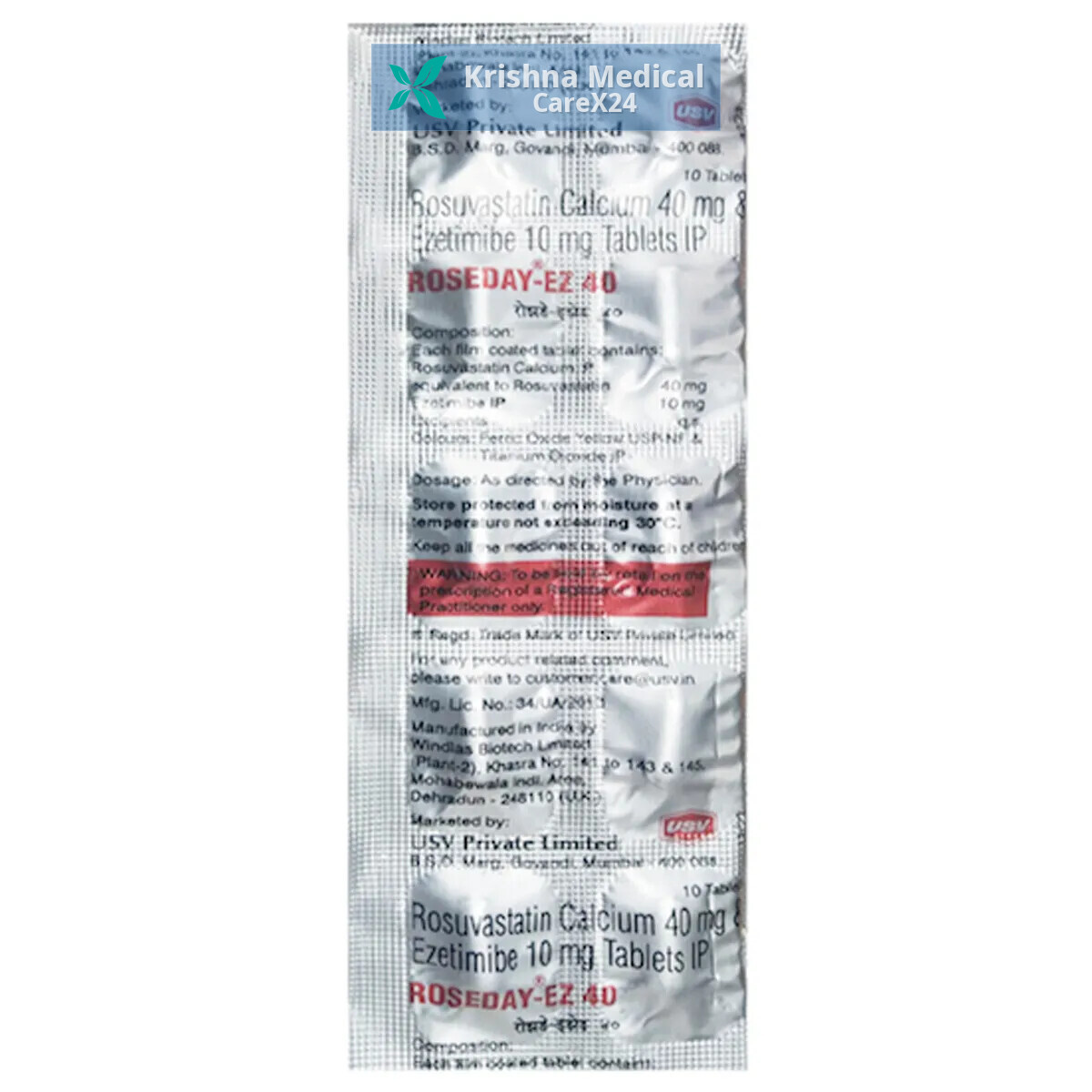 Roseday EZ 40 Tablet