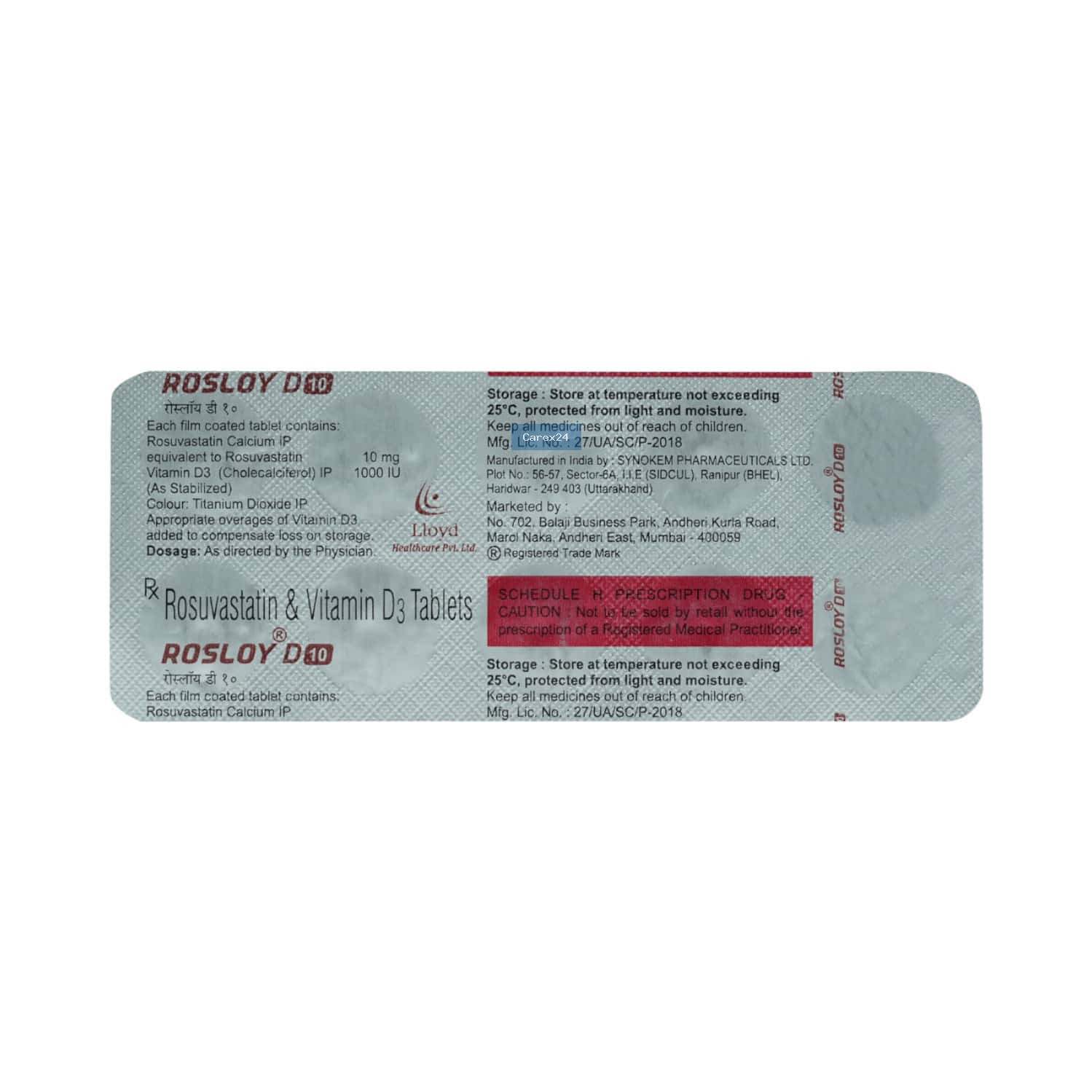 Rosloy 10 Tablet