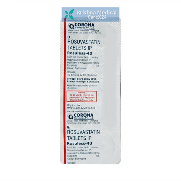Rosuless 40 Tablet