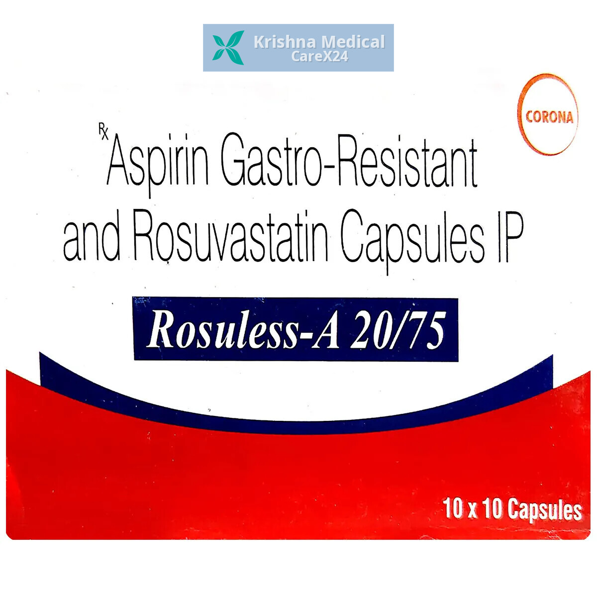 Rosuless A 20/75 Capsule