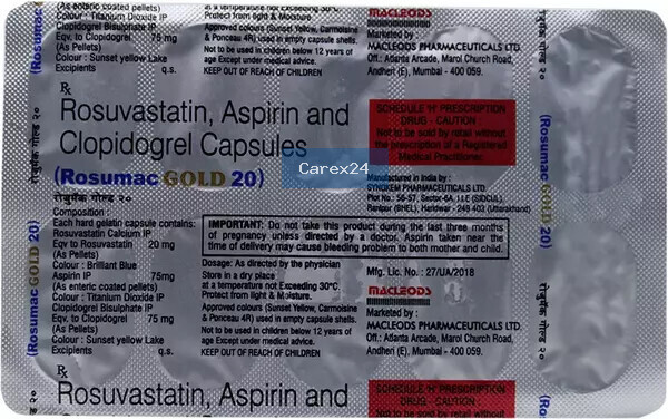 Rosumac Gold 20 Capsule