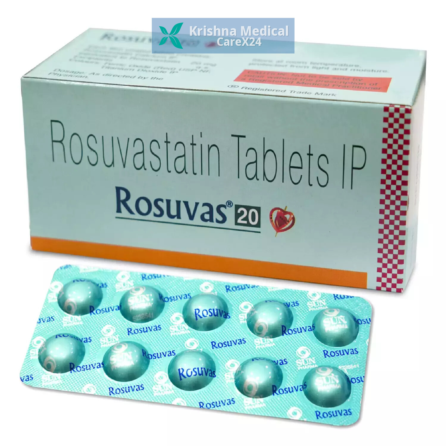 Rosuvas 20 Tablet