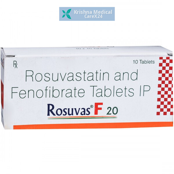 Rosuvas F 20 Tablet