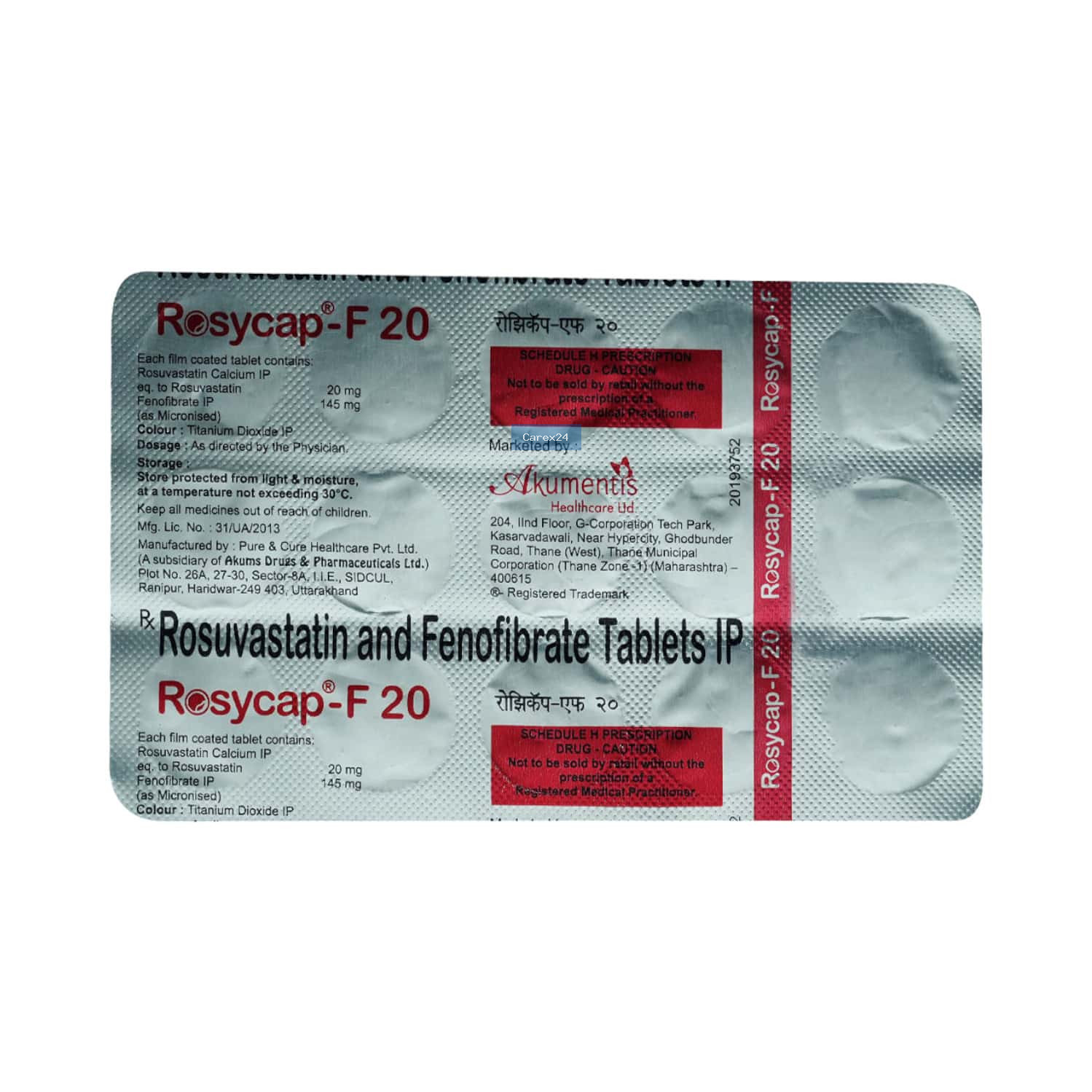 Rosycap F Tablet