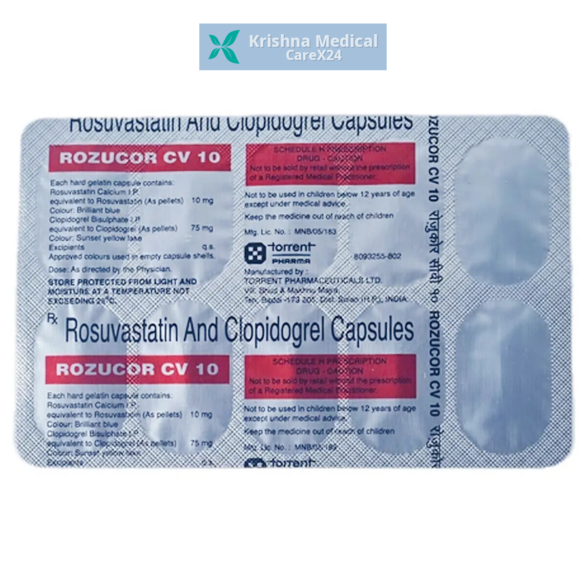 Rozucor CV 10 Capsule