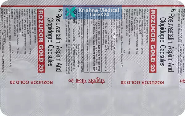 Rozucor Gold 20 Capsule
