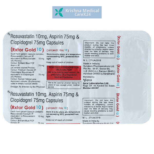 Rxtor Gold 10 Capsule