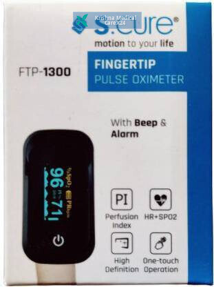 S Cure Fingertip Pulse Oximeter FTP-1300