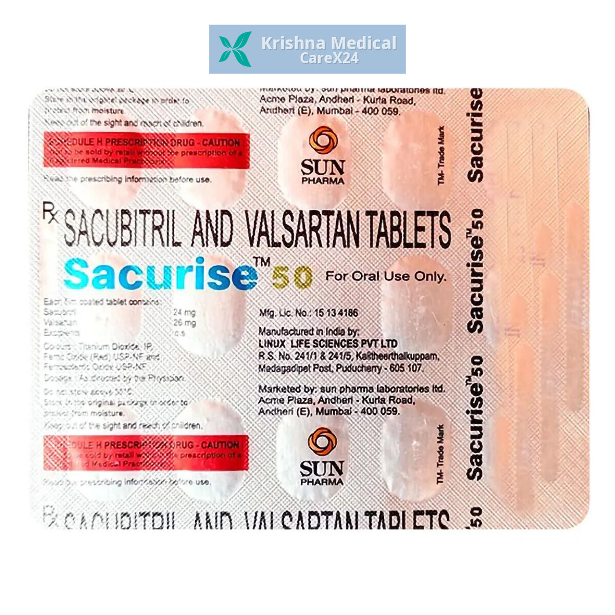 Sacurise 50 Tablet