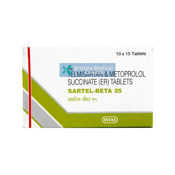 Sartel Beta 25 Tablet