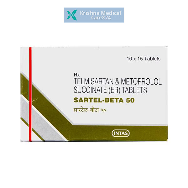 Sartel Beta 50 Tablet