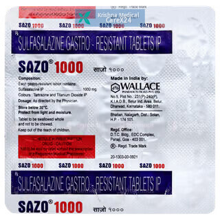 Sazo 1000 Tablet